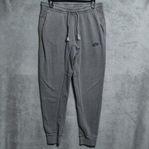Nike Sportswear Club Fleece Pants Mens Small Gray Joggers Swoosh FQ6167-010